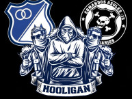 Desenho - Diseño - Arte - Dibujo de la Barra: Comandos Azules &bull; Club: Millonarios &bull; País: Colombia