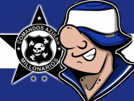 Desenho - Diseño - Arte - Dibujo de la Barra: Comandos Azules &bull; Club: Millonarios &bull; País: Colombia