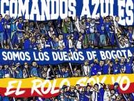 Desenho - Diseño - Arte - "Hinchada millonaria" Dibujo de la Barra: Comandos Azules &bull; Club: Millonarios &bull; País: Colombia
