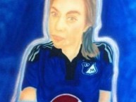 Desenho - Diseño - Arte - Dibujo de la Barra: Comandos Azules • Club: Millonarios