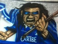 Desenho - Diseño - Arte - Dibujo de la Barra: Comandos Azules • Club: Millonarios