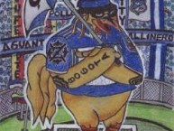 Desenho - Diseño - Arte - Dibujo de la Barra: Comandos Azules • Club: Millonarios • País: Colombia