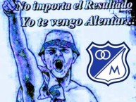 Desenho - Diseño - Arte - Dibujo de la Barra: Comandos Azules • Club: Millonarios