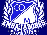 Desenho - Diseño - Arte - Dibujo de la Barra: Comandos Azules • Club: Millonarios • País: Colombia