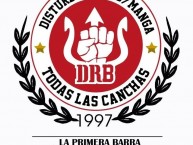 Desenho - Diseño - Arte - Dibujo de la Barra: Disturbio Rojo Bogotá • Club: América de Cáli