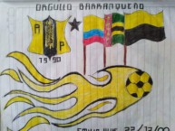 Desenho - Diseño - Arte - Dibujo de la Barra: Dominio Aurinegro • Club: Alianza Petrolera