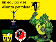 Desenho - Diseño - Arte - Dibujo de la Barra: Dominio Aurinegro • Club: Alianza Petrolera