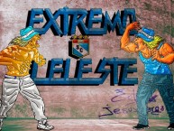 Desenho - Diseño - Arte - "Extremo Celeste El loko poSCitibeichom" Dibujo de la Barra: Extremo Celeste • Club: Sporting Cristal • País: Peru