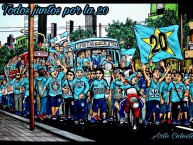 Desenho - Diseño - Arte - Dibujo de la Barra: Extremo Celeste • Club: Sporting Cristal • País: Peru