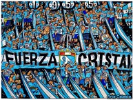 Desenho - Diseño - Arte - Dibujo de la Barra: Extremo Celeste • Club: Sporting Cristal