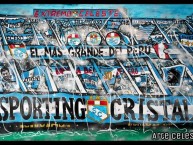 Desenho - Diseño - Arte - Dibujo de la Barra: Extremo Celeste • Club: Sporting Cristal