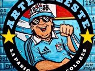 Desenho - Diseño - Arte - Dibujo de la Barra: Extremo Celeste • Club: Sporting Cristal • País: Peru