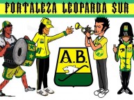 Desenho - Diseño - Arte - Dibujo de la Barra: Fortaleza Leoparda Sur • Club: Atlético Bucaramanga