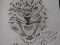 Desenho - Diseño - Arte - Dibujo de la Barra: Fortaleza Leoparda Sur • Club: Atlético Bucaramanga