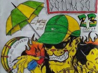 Desenho - Diseño - Arte - Dibujo de la Barra: Fortaleza Leoparda Sur • Club: Atlético Bucaramanga