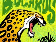 Desenho - Diseño - Arte - Dibujo de la Barra: Fortaleza Leoparda Sur • Club: Atlético Bucaramanga