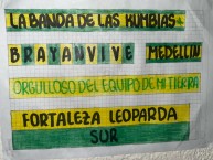 Desenho - Diseño - Arte - "BRANDON CANCELA" Dibujo de la Barra: Fortaleza Leoparda Sur &bull; Club: Atlético Bucaramanga &bull; País: Colombia