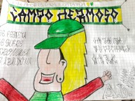 Desenho - Diseño - Arte - "BRANDON CANCELA" Dibujo de la Barra: Fortaleza Leoparda Sur &bull; Club: Atlético Bucaramanga &bull; País: Colombia