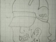 Desenho - Diseño - Arte - "BRANDON CANCELA" Dibujo de la Barra: Fortaleza Leoparda Sur &bull; Club: Atlético Bucaramanga &bull; País: Colombia