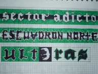 Desenho - Diseño - Arte - Dibujo de la Barra: Frente Radical Verdiblanco • Club: Deportivo Cali