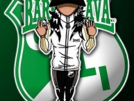 Desenho - Diseño - Arte - Dibujo de la Barra: Frente Radical Verdiblanco • Club: Deportivo Cali • País: Colombia