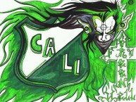 Desenho - Diseño - Arte - Dibujo de la Barra: Frente Radical Verdiblanco • Club: Deportivo Cali • País: Colombia