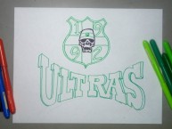 Desenho - Diseño - Arte - Dibujo de la Barra: Frente Radical Verdiblanco • Club: Deportivo Cali • País: Colombia