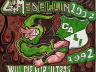 Desenho - Diseño - Arte - Dibujo de la Barra: Frente Radical Verdiblanco • Club: Deportivo Cali