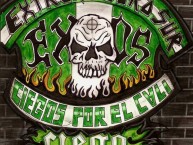 Desenho - Diseño - Arte - "EXTREMO DURO SUR" Dibujo de la Barra: Frente Radical Verdiblanco • Club: Deportivo Cali