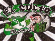 Desenho - Diseño - Arte - Dibujo de la Barra: Frente Radical Verdiblanco • Club: Deportivo Cali