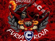 Desenho - Diseño - Arte - Dibujo de la Barra: Fvria Roja • Club: Cienciano