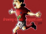 Desenho - Diseño - Arte - Dibujo de la Barra: Fvria Roja • Club: Cienciano • País: Peru