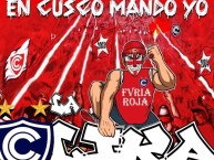 Desenho - Diseño - Arte - Dibujo de la Barra: Fvria Roja • Club: Cienciano