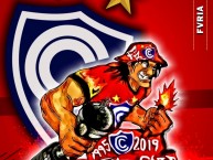 Desenho - Diseño - Arte - Dibujo de la Barra: Fvria Roja • Club: Cienciano • País: Peru