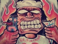 Desenho - Diseño - Arte - "Anti ucatolica y anti udechile (anti monjas y anti madres)" Dibujo de la Barra: Garra Blanca &bull; Club: Colo-Colo &bull; País: Chile