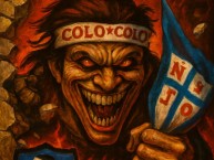 Desenho - Diseño - Arte - "Anti monjas (anti ucatolica)" Dibujo de la Barra: Garra Blanca &bull; Club: Colo-Colo