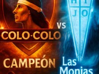 Desenho - Diseño - Arte - "CLÁSICO anti monjas (anti ucatolica)" Dibujo de la Barra: Garra Blanca &bull; Club: Colo-Colo