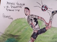 Desenho - Diseño - Arte - Dibujo de la Barra: Garra Blanca &bull; Club: Colo-Colo &bull; País: Chile