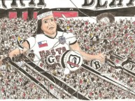 Desenho - Diseño - Arte - Dibujo de la Barra: Garra Blanca • Club: Colo-Colo