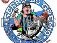 Desenho - Diseño - Arte - Dibujo de la Barra: Geral do Grêmio • Club: Grêmio