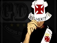 Desenho - Diseño - Arte - Dibujo de la Barra: Guerreiros do Almirante • Club: Vasco da Gama • País: Brasil