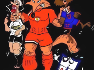 Desenho - Diseño - Arte - Dibujo de la Barra: Huracan Naranja &bull; Club: Cobreloa