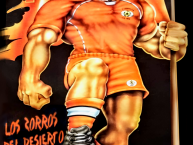 Desenho - Diseño - Arte - "Zorros del desierto" Dibujo de la Barra: Huracan Naranja • Club: Cobreloa