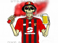 Desenho - Diseño - Arte - "bhr-lbdc-fto" Dibujo de la Barra: Huracan Roji-Negro • Club: Deportivo Lara