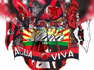 Desenho - Diseño - Arte - "agua viva" Dibujo de la Barra: Huracan Roji-Negro • Club: Deportivo Lara