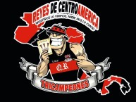 Desenho - Diseño - Arte - Dibujo de la Barra: La 12 &bull; Club: Alajuelense &bull; País: Costa Rica