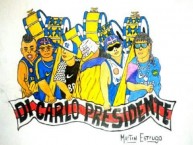 Desenho - Diseño - Arte - Dibujo de la Barra: La 12 • Club: Boca Juniors