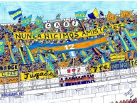 Desenho - Diseño - Arte - Dibujo de la Barra: La 12 • Club: Boca Juniors