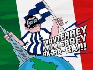 Desenho - Diseño - Arte - Dibujo de la Barra: La Adicción • Club: Monterrey • País: México