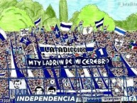 Desenho - Diseño - Arte - Dibujo de la Barra: La Adicción • Club: Monterrey • País: México